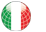 De nationale vlag van Italië