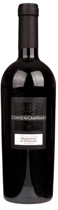 Conte di Campiano Primitivo di Manduria | Italië | gemaakt van de druif: Primitivo