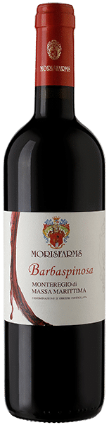 Morisfarms Barbaspinosa | Italië | gemaakt van de druif: Cabernet Sauvignon, Sangiovese
