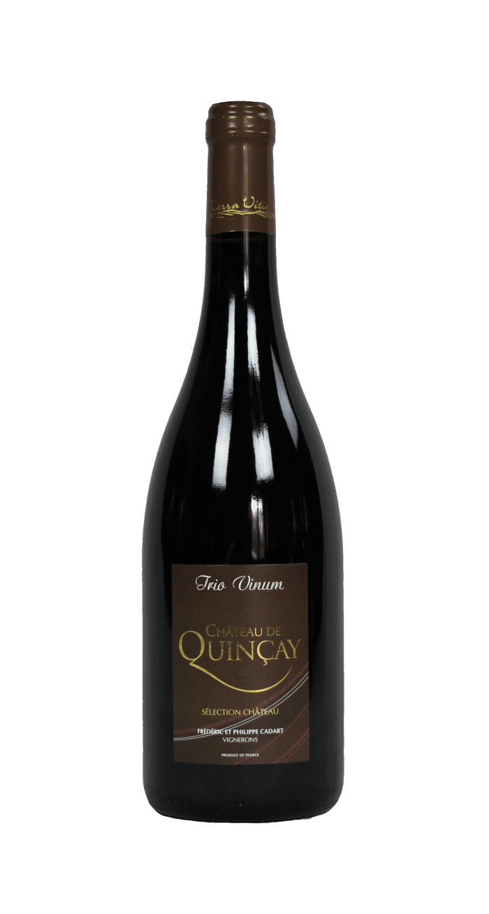 Château de Quincay ‘Trio Vinum’ | Frankrijk | gemaakt van de druif: Cabernet Franc, Malbec, Pinot Noir