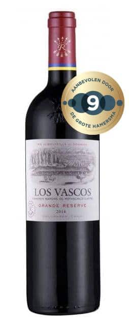Los Vascos – Grande Reserve | Chili | gemaakt van de druif: Cabernet Sauvignon, Carmenere, Malbec, Syrah