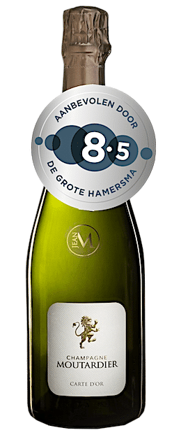 Champagne Moutardier Carte d’Or Brut | Frankrijk | gemaakt van de druif: Chardonnay, Pinot Meunier