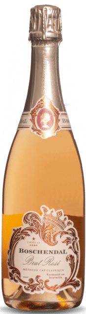 Boschendal Brut Rosé NV | Zuid-Afrika | gemaakt van de druif: Chardonnay, Pinot Noir, Pinotage
