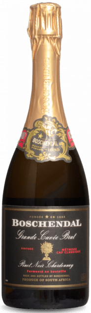 Boschendal Grande Cuvée Brut | Zuid-Afrika | gemaakt van de druif: Chardonnay, Pinot Noir
