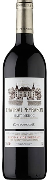 Château Peyrabon 1/2 – Haut-Médoc | Frankrijk | gemaakt van de druif: Cabernet Franc, Cabernet Sauvignon, Merlot, Petit Verdot