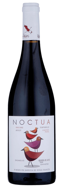 Quinta de Aves Noctua Ensamblaje | Spanje | gemaakt van de druif: Cabernet Franc, Graciano, Merlot, Tempranillo