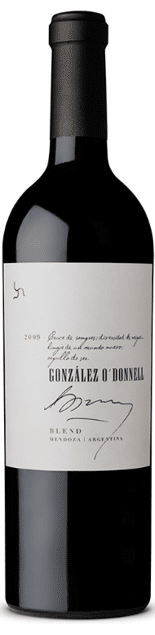 Hacienda del Plata - Gonzalez O'Donnell Cuvée 2010 | Argentinië | gemaakt van de druiven Cabernet Sauvignon en Malbec