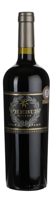 Phebus Gran Reservado Malbec | Argentinië | gemaakt van de druif Malbec