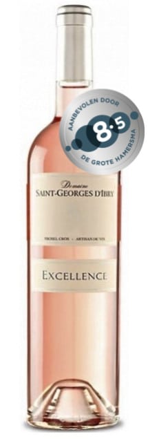 Domaine Saint Georges d’Ibry Excellence Rosé bio | Frankrijk | gemaakt van de druif: Cinsault, Grenache Noir, Syrah