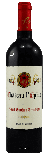 Château l’Epine Saint-Émilion Grand Cru | Frankrijk | gemaakt van de druif: Cabernet Franc, Cabernet Sauvignon, Merlot