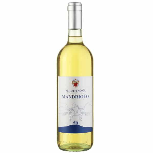 Morisfarms Mandriolo Vino Bianco d’Italia | Italië | gemaakt van de druif: Abbuoto, Trebbiano, Vermentino