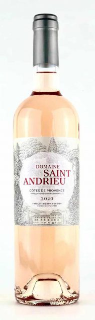 Saint Andrieu Côtes de Provence Rosé | Frankrijk | gemaakt van de druif: Cinsault, Grenache Blanc, Syrah