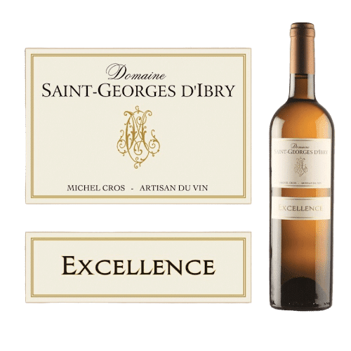 Domaine Saint-Georges D’Ibry Excellence Blanc 2020 | Frankrijk | gemaakt van de druif: Chardonnay, muscat, Sauvignon Blanc, Viognier