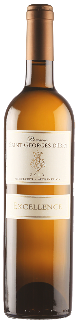 Domaine Saint-Georges D’Ibry Excellence Blanc 2022 | Frankrijk | gemaakt van de druif: Chardonnay, Muscat, Sauvignon Blanc, Viognier