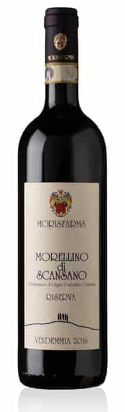 Morisfarms Morellino di Scansano Riserva DOCG | Italië | gemaakt van de druif: Cabernet Sauvignon, Merlot, Sangiovese