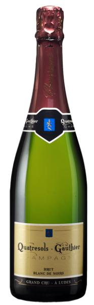Quatresols Gauthier Blanc de Noir Champagne Grand Cru | Frankrijk | gemaakt van de druif: Pinot Meunier