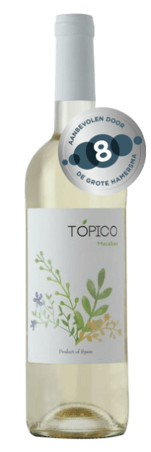 Topico Macabeo | Spanje | gemaakt van de druif: Macabeo