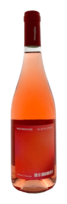 Enosophia Matarouge Rosé | Kroatië | gemaakt van de druif: Frankovka, Pinot Noir