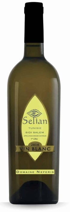 Neferis Selian Blanc | Tunesie | gemaakt van de druif: Chardonnay, Pedro Ximenez