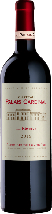 Château Palais Cardinal – La Réserve – Saint-Emilion Grand Cru | Frankrijk | gemaakt van de druif: Cabernet Franc, Cabernet Sauvignon, Merlot
