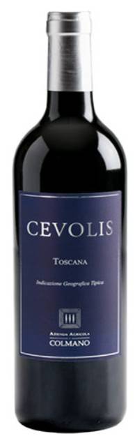 Colmano Cevolis Toscana IGT | Italië | gemaakt van de druif: Cabernet Sauvignon, Merlot, Sangiovese