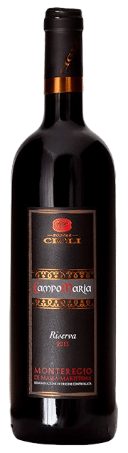 Cigli Campo Maria DOC | Italië | gemaakt van de druif: Cabernet Sauvignon, Merlot, Sangiovese