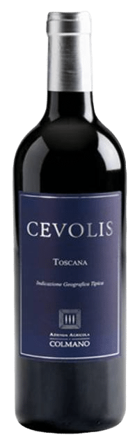 Colmano Cevolis Toscana IGT | Italië | gemaakt van de druif: Cabernet Sauvignon, Merlot, Sangiovese