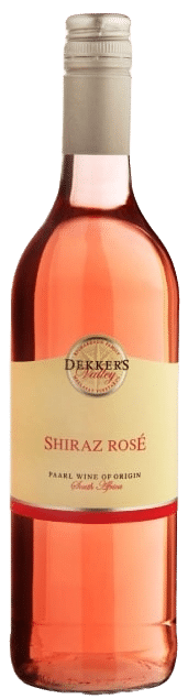 Dekker’s Valley Shiraz Rosé | Zuid-Afrika | gemaakt van de druif: Shiraz