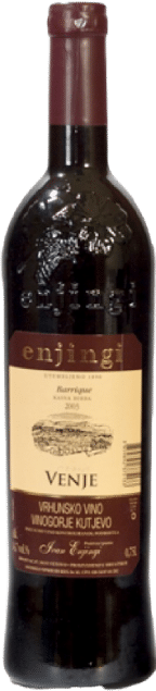 Enjingi Crno Venje Barrique | Kroatië | gemaakt van de druif: Cabernet Sauvignon, Frankovka, Merlot, Pinot Noir, Zweigelt