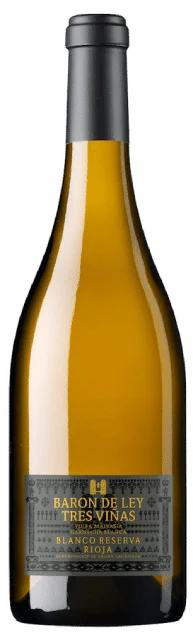 Barón de Ley - Blanco Reserva 3 Viñas | Spanje | gemaakt van de druiven Garnacha Blanca, Malvasia en Viura