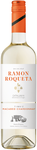 Ramón Roqueta – Macabeo-Chardonnay | Spanje | gemaakt van de druif: Chardonnay, Macabeo