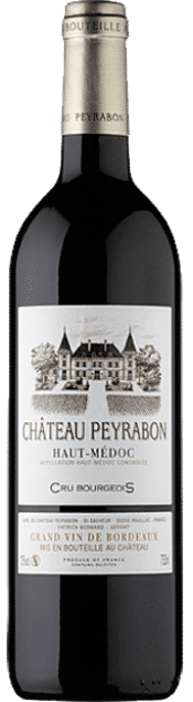 Château Peyrabon 1/2 - Haut-Médoc | Frankrijk | gemaakt van de druiven Cabernet Franc, Cabernet Sauvignon, Merlot en Petit Verdot