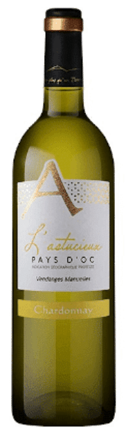 Cave Des Vignerons De Saint-Chinian L’Astucieux Chardonnay | Frankrijk | gemaakt van de druif: Chardonnay