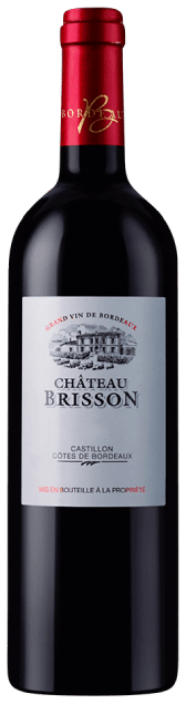 Château Brisson Castillon Côtes De Bordeaux | Frankrijk | gemaakt van de druif: Merlot