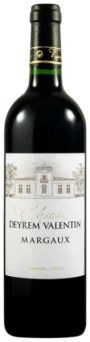 Château Deyrem Valentin Margaux | Frankrijk | gemaakt van de druiven Cabernet Sauvignon, Carménère, Merlot en Petit Verdot