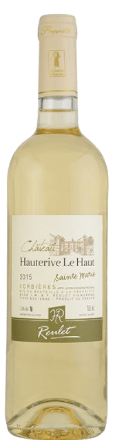 Château Hauterive le Haut Sainte Marie blanc | Frankrijk | gemaakt van de druif: Grenache Blanc, Macabeo, marsanne, Roussanne