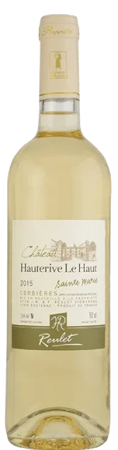 Château Hauterive le Haut Sainte Marie blanc | Frankrijk | gemaakt van de druiven Grenache Blanc, Macabeo, marsanne en Roussanne