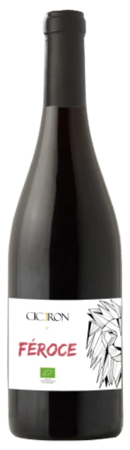 Ciceron Féroce Pays d'Oc Rouge bio | Frankrijk | gemaakt van de druiven Garnacha Tintorera, Grenache Noir en Merlot