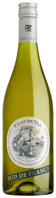 Claude Val Blanc | Frankrijk | gemaakt van de druiven Chenin Blanc, Grenache Blanc, mauzac blanc, Sauvignon Blanc en Vermentino