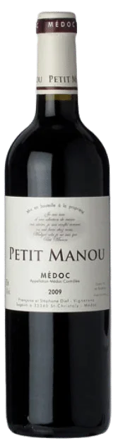 Clos Petit Manou | Frankrijk | gemaakt van de druiven Cabernet Franc, Cabernet Sauvignon, Merlot en Petit Verdot
