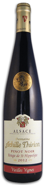 Domaine Achille Thirion, Pinot Noir Vieilles Vignes | Frankrijk | gemaakt van de druif: Pinot Noir