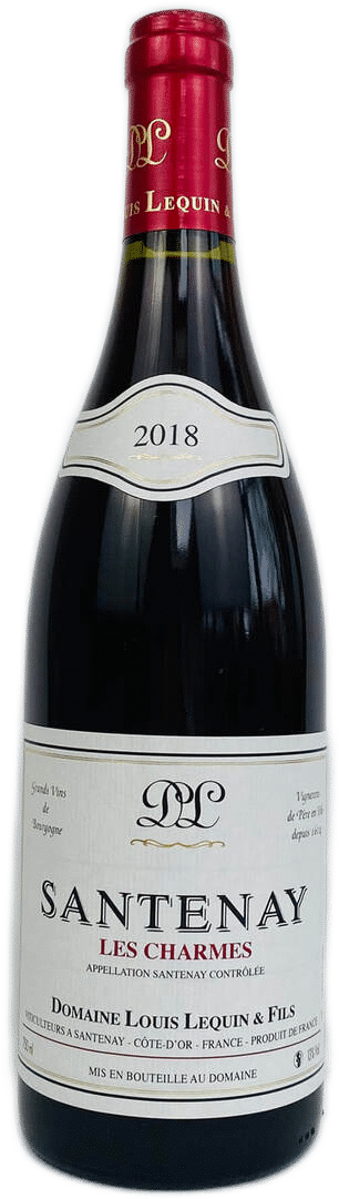 Domaine Louis Lequin Santenay Les Charmes | Frankrijk | gemaakt van de druif: Pinot Noir