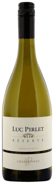 Domaine Luc Pirlet Chardonnay Réserve | Frankrijk | gemaakt van de druif: Chardonnay