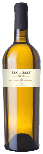 Domaine Luc Pirlet Sauvignon-Chardonnay | Frankrijk | gemaakt van de druif: Chardonnay