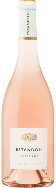 Estandon Héritage Côtes de Provence Rosé | Frankrijk | gemaakt van de druiven Cinsault, Grenache Noir en Syrah