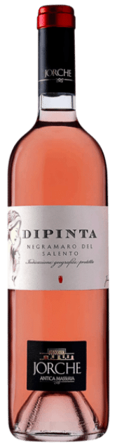 Jorche Dipinta Negramaro Rosato del Salento IGP | Italië | gemaakt van de druif Negroamaro