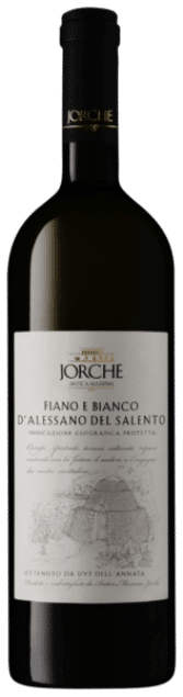 Jorche Fiano e Bianco D’Alessano IGP Salento | Italië | gemaakt van de druif: Bianco d'allesano, Fiano Minutolo