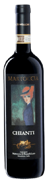 Martoccia di Brunelli Chianti | Italië | gemaakt van de druif: canaiolo, mammolo, Sangiovese