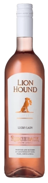 Ridgeback Lion Hound Lucky Lady Rose | Zuid-Afrika | gemaakt van de druiven Cabernet Franc en Sauvignon Blanc