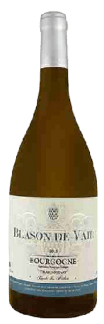 Blason de Vair Bourgogne Chardonnay Philippe et Valerie | Frankrijk | gemaakt van de druif Chardonnay